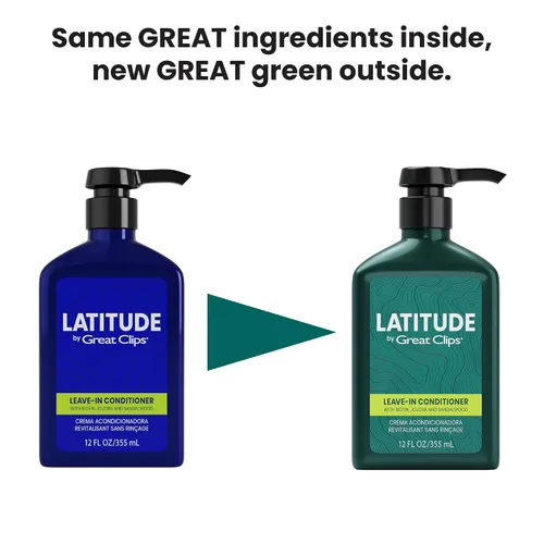 Miniatura 2 de GREAT CLIPS LATITUDE - Acondicionador sin enjuague Acondicionador hidratante sin enjuague para hombres Promueve la fuerza del cabello +