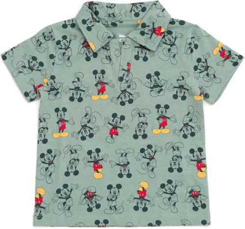Miniatura 2 de Disney Mickey Mouse Lion King Simba - Polo y pantalones cortos para niños grandes