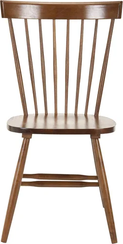 Miniatura 10 de SAFAVIEH Furniture - Juego de 2 sillas de comedor Parker Spindle, color blanco roto - madera maciza - Diseño clásico de Windsor - Ideal para Blanco