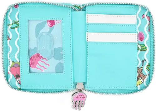 Miniatura 3 de Loungefly x Nickelodeon Spongebob Jelly Fishing Zip-Around Wallet
