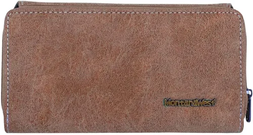 Miniatura 3 de Montana West Cartera de mano para mujer con diseño de acordeón