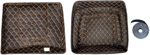 Miniatura 15 de Moto Onfire Tour Pack - Insertos de alfombra aptos para maletero de equipaje Harley/AB Tour Pack (beige, paquete Razor Tour)