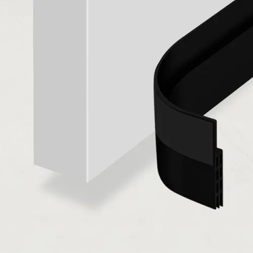 Miniatura 8 de Tope adhesivo para puerta con respaldo de silicona – Sello de puerta adhesivo para puertas interiores y exteriores, insonorizado y aislante de aire