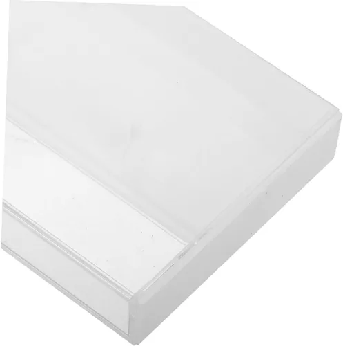 Miniatura 3 de Caja de almacenamiento de cinta de casete vintage, soporte de plástico transparente para casetes de música, joyería y organización de cristal