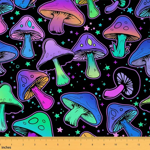 Miniatura 11 de Tela de Pájaros de Erosebridal por el Patio, Tela de Tapicería de Ramas, Tela Decorativa Botánica de Pájaros Cardinal Animales Silvestres, Tela