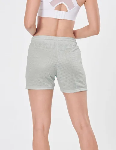 Miniatura 5 de Liberty Imports Paquete de 5 pantalones cortos deportivos de malla para mujer, entrepierna de 5 pulgadas, pantalones cortos sueltos con bolsillos