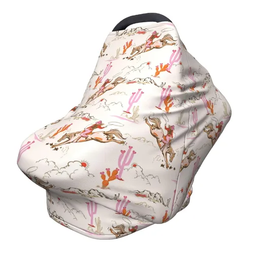 Miniatura 11 de Fundas de asiento de coche de ganso para bebé, toldo multiusos para niños y niñas, funda elástica para asiento de automóvil, regalos de ducha