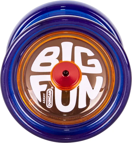 Miniatura 7 de Duncan Toys Big Fun - Yoyó color aguamarina, sin respuesta, yoyó de nivel profesional, rodamiento cóncavo