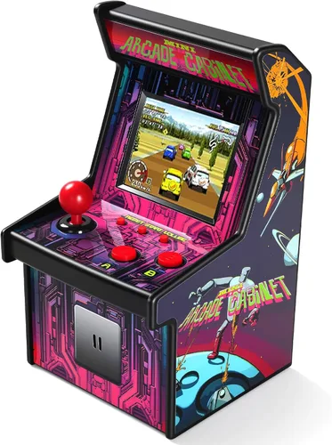 Mini consola de juegos de mano de 16 bits para niños y adultos, joystick de 8 vías, pantalla grande de 2.5 pulgadas, 220 videojuegos clásicos