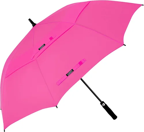Miniatura 18 de G4Free Paraguas de Golf Automático Abierto de 47/54/62/68 Pulgadas de Tamaño Extra Grande con Doble Cubierta Ventilada Resistente al Viento e