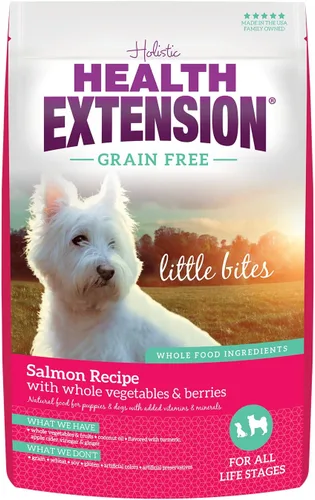 Miniatura 11 de Health Extension Fórmula Little Bites de Croquetas Pequeñas de Búfalo y Pescado Blanco Sin Granos con Más de 30 Superalimentos y Probióticos