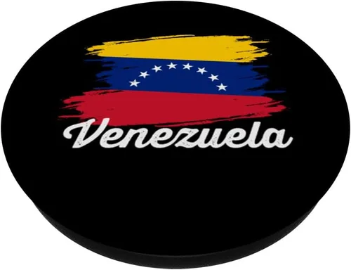 Miniatura 2 de Cool Venezuela Vintage Flag Venezuelan Pride Roots Travel PopSockets Standard PopGrip