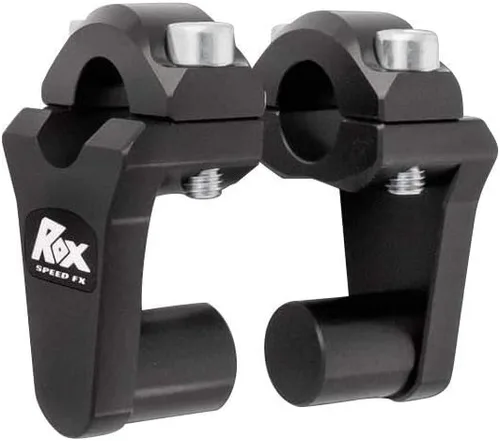 Rox Speed FX Manillar Pivotante 2" Riser Manillar Negro de 7/8" 1R-P2SS