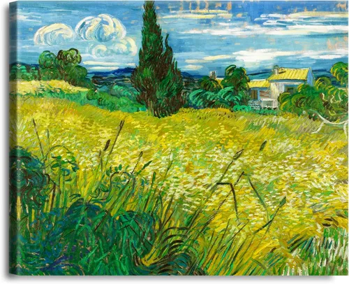 Miniatura 133 de A&T ARTWORK Noche estrellada sobre el Ródano de Vincent Van Gogh. Tamaño del marco: 36 x 30 pulgadas, tamaño de la imagen: 30 x 24 pulgadas