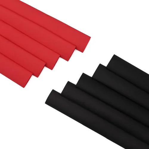 Miniatura 9 de Tubo termorretráctil negro de doble pared de 20 pies 3/8 pulgadas (diámetro) 3:1, cada uno de 1 pie de largo, 20 unidades, tubo retráctil eléctrico