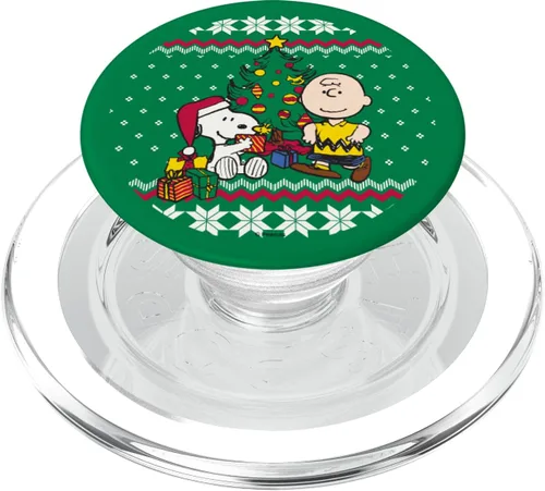 Miniatura 8 de Peanuts Snoopy Holiday Presents PopSockets - Agarre y soporte para teléfonos y tabletas