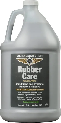 Miniatura 10 de Protección de acabado cerámico para neumáticos Aero Cosmetics, sin brillo de neumáticos, sin residuos de suciedad o polvo de freno 16 Fl. oz