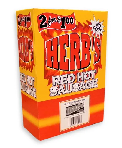 Miniatura 2 de Salchicha Roja Caliente de Hierba 50ct 2 por $1
