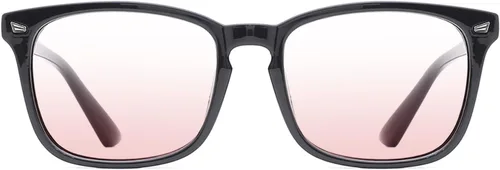 Miniatura 15 de TIJN Lentes de bloqueo de luz azul para mujeres y hombres, marco transparente cuadrado, anteojos nerd anti rayo azul, gafas para pantalla