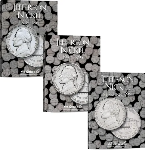 Miniatura 10 de Carpeta de monedas Harris - Carpeta llana de níquel - #8HRS2682 de H.E. Harris