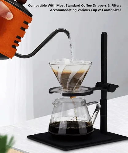 Miniatura 4 de Pour Over Coffee Station - Soporte para gotero de café de acero inoxidable