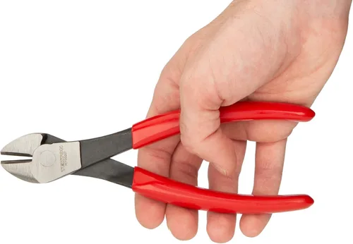 Miniatura 6 de TEKTON Alicates de corte diagonal de 7 pulgadas PCT00007,Rojo