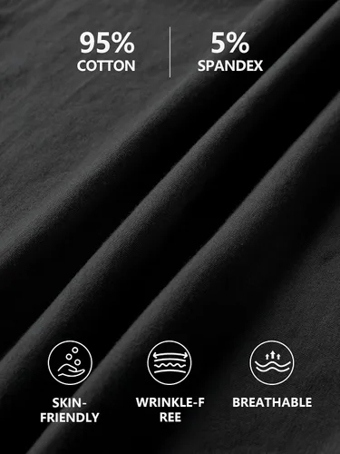 Miniatura 87 de Camisa Attraco de algodón, con tirantes estilo espagueti, con brasier incorporado, 2 paquetes, para mujer
