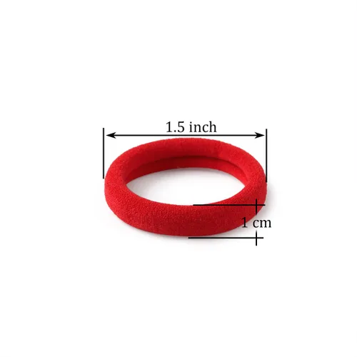 Miniatura 3 de XIMA 60 ligas elásticas de nailon para el cabello, bandas para el cabello, sin arrugas, tela elástica, grandes y elásticas, soportes para cola de 60