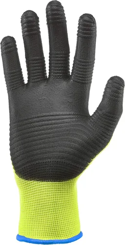 Miniatura 2 de Gorilla Grip Max RhinoFlex - Guantes de trabajo de alta visibilidad con protección contra impactos y abrasión, talla L
