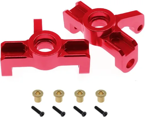 Miniatura 3 de Base de cubo de dirección delantero/trasero de aluminio, base de nudillos de portador C, piezas de actualización de asiento C para WLtoys 144001