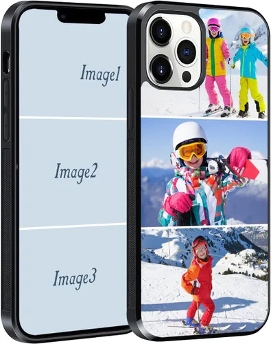 Miniatura 3 de Funda de teléfono con fotos personalizadas compatible con iPhone 17/17 Air/16/15/14/13/12/11 Pro Max/Mimi/Xs Max/Xr/7/8 Plus/Samsung Galaxy 4 Collage