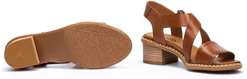 Miniatura 6 de PIKOLINOS Sandalias de tacón de cuero BLANES W3H