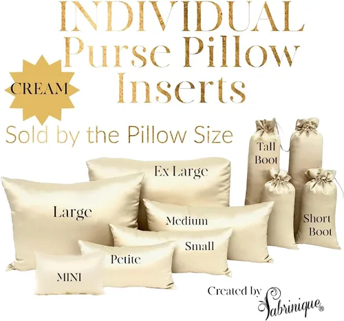 Miniatura 3 de Purse Insert Pillows - Custom Cushioned Handbag Fillers Shaper Inserts to Maintain Small to Large Purses