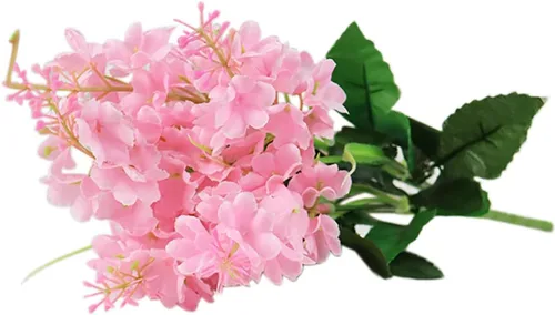 Miniatura 14 de ECYC Ltd Ramo de flores artificiales de jacinto de 13.78 pulgadas, flores de jacinto de seda con tallo de jacinto sintético para decoración de boda