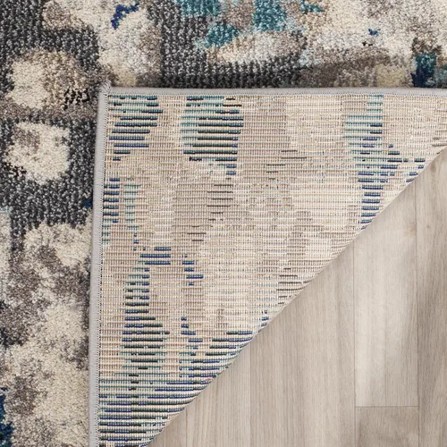 Miniatura 5 de SAFAVIEH colección Monaco MNC225E - Alfombra boho chic con diseño abstracto de acuarela, no suelta pelusa, para sala, habitación, comedor, oficina