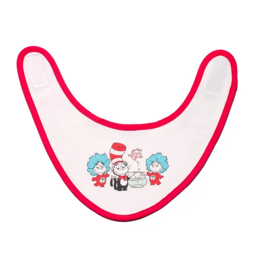Miniatura 5 de Set de regalo Playtex Baby Dr. Seuss para recién nacidos con 5 biberones (3X 4Oz, 2X 8Oz), 2 chupetes Binky, 60 forros desechables y babero, Set