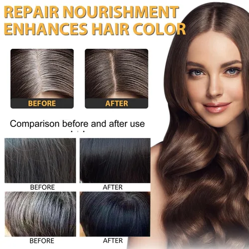 Miniatura 2 de TPTAL Barra inversa de cabello gris, jabón negro para cobertura de cabello gris, barra de champú para oscurecer el cabello natural, champú