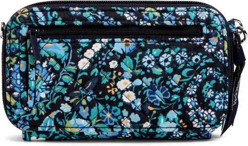 Miniatura 2 de Bolso cruzado todo en uno de algodón para mujer con protección RFID