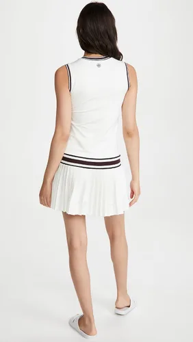 Miniatura 3 de Tory Sport Vestido de tenis con cuello en V para mujer