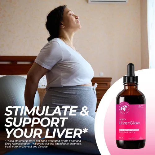 Miniatura 3 de Mountain Meadow Herbs Mom's Liver Glow, desintoxicante avanzado y regenerador para apoyar la salud y la función del hígado - 4 oz - para un hígado