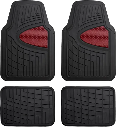Miniatura 10 de Alfombrillas para piso de automóvil FH-F11322 de FH GROUP, ultrarresistentes, goma de primera calidad, recortables