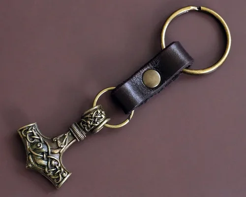 Miniatura 144 de Baldur Jewelry - Collar de martillo Thors Mjölnir - Colgante de martillo de Thor nórdico vikingo joyería vikingo - Collar Thor - Regalos Thor