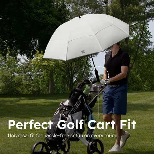 Miniatura 4 de Paraguas Weatherman - Paraguas de golf - Paraguas deportivo resistente al viento hasta 55 MPH - Disponible en 2 tamaños y 5
