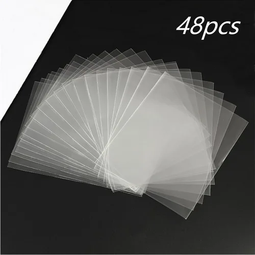 Miniatura 4 de Protectores de tarjetas de recetas de cocina, protectores de tarjetas de recetas de vinilo transparente, fundas de tarjetas de recetas de 3 x 5