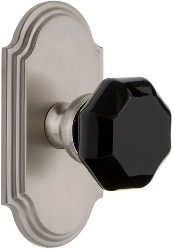Miniatura 6 de Grandeur Hardware 850573 Placa alta de arco con perilla Lyon Pasaje, Tamaño del fondo: Na, Bronce atemporal Níquel pulido