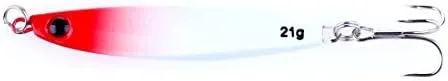 Miniatura 4 de 7 unids metal duro mar hundimiento plomo pesca señuelos wobbler lucio carpa trucha perca calamar bagre pesca cebos 0.49 oz/0.74 oz