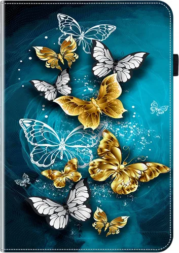 Miniatura 14 de Funda para Samsung Galaxy Tab S5e 10.5 2019 Modelo SM-T720/T725/T727 Tablet con Soporte para Lápiz, Cubierta de Diseño de Billetera con Soporte