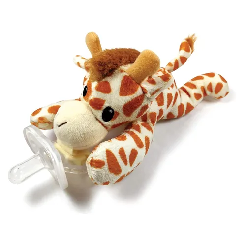 Miniatura 8 de Soporte desmontable para chupete de mono, chupete de silicona suave con juguete de animales de peluche, extraíble, lavable a máquina, sin BPA