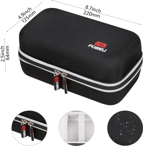 Miniatura 4 de FBLFOBELI Estuche rígido para máquina de taladro de uñas eléctrica profesional MelodySusie/MOCOWIND/SAVILAND/Groyal