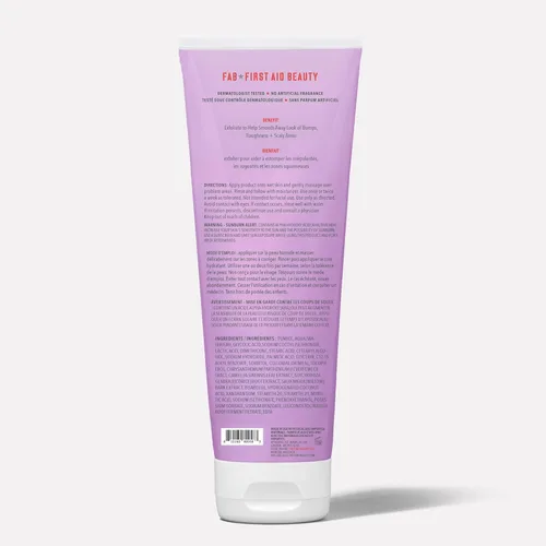 Miniatura 8 de First Aid Beauty Exfoliante corporal KP Bump Eraser con 10% AHA, exfoliante de piel de queratosis pilaris con ácidos glicólicos y lácticos